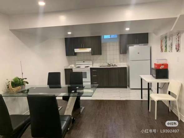 Vaughan 整层地下室2室2厅 独立洗手间 厨房 全包出租1】地址：43